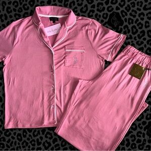PINK BabyPhat Rhinestone logo Pajama set